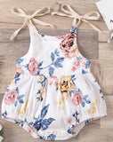 Watercolor Rose Romper