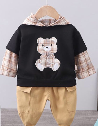 Plaid Bear Set