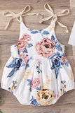 Watercolor Rose Romper