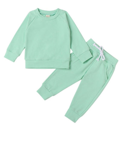 Solid Colour Cozy Sweatsuit