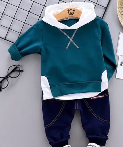 Hooded Top and Pants Set