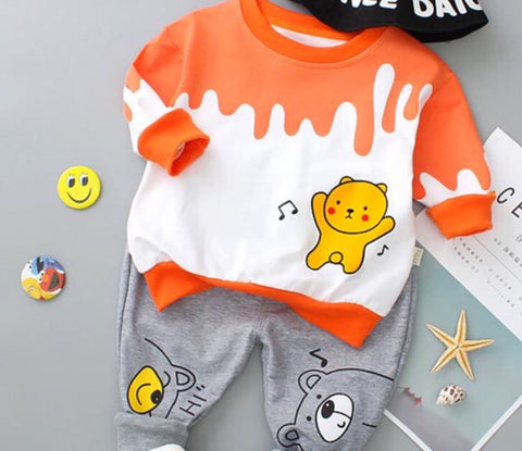 Colour Drip Teddy Sweatsuit